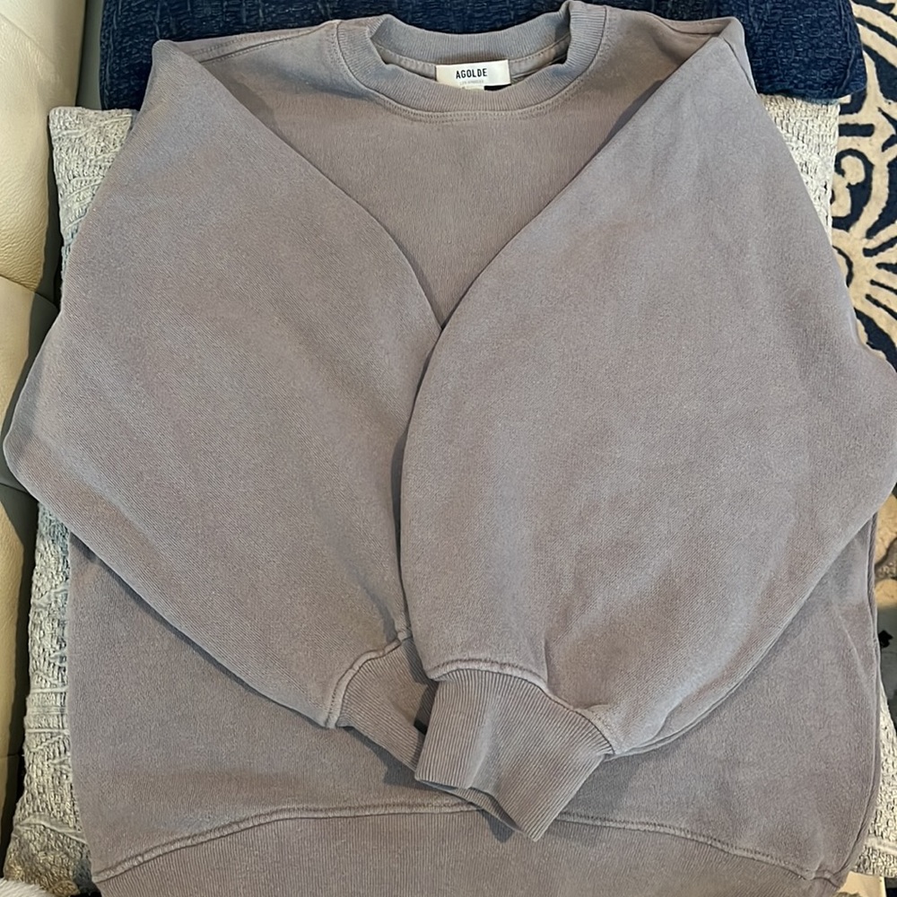 AGOLDE Thora Sweatshirt - size M - Picture 8 of 13